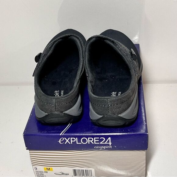 Easy Spirit Esalanna Round Toe Slip-on Suede Mules - Picture 6 of 7